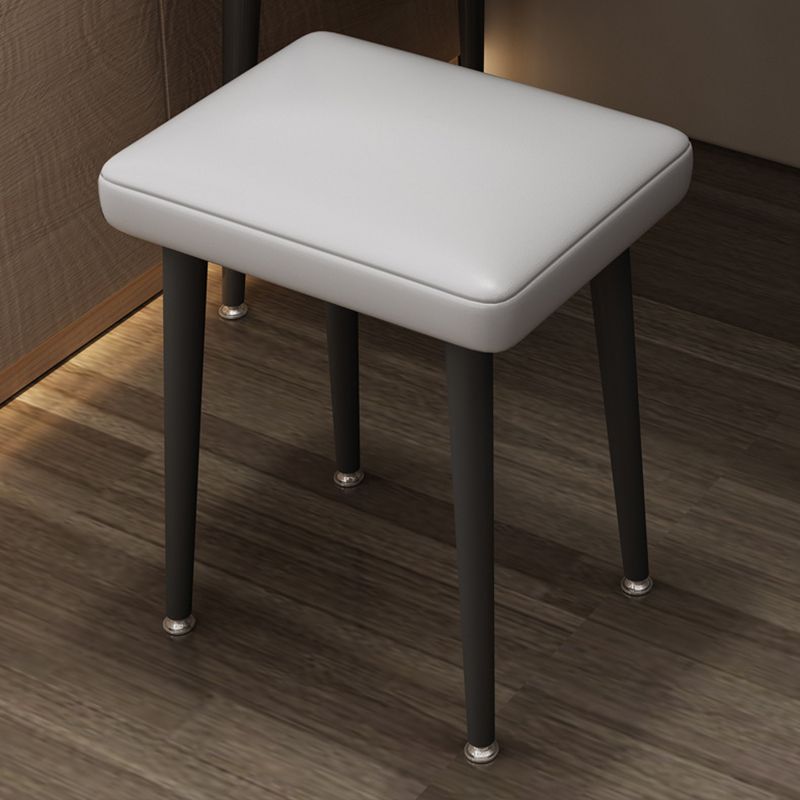 Moderner Massivholz -Make -up -Tischglas Top Eitelkeitstisch mit Stuhl