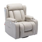 Modern Fux Leather Club Club Recliner Massage Home Theater Recliner