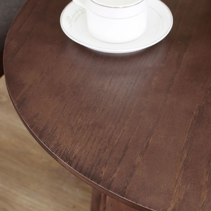 Round Casual Dining Table Wood Color Fixed Table with Ashwood Solid Wood Clearhalo ' dining_table' 'Dining Tables & Seating' 'Dining Tables' 'furn' 'furn_dining_table' 'Furniture' 'furniture_dining_table' 'Kitchen & Dining Furniture' 'kitchen&dining_furn' 'kitchen' 'kitchen_dining_table' 1200x1200_727a6871-3830-4aee-96ba-aac009fd79a3