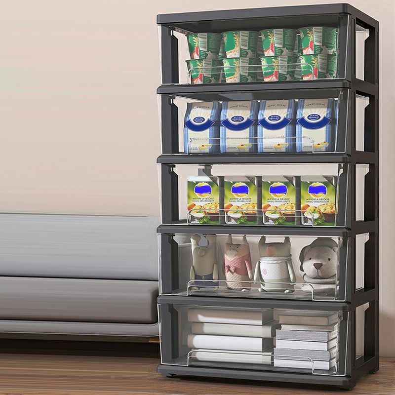 Armoire de rangement contemporaine avec des jambes armoire de garde-robe de 5 tirages