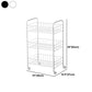 Contemporary Style Bookshelf Open Shelf Bookcase for Home Study Room Office