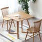 Double Pedestal Oak Solid Wood Dinette Table Modern Style Dining Table Clearhalo ' dining_table' 'Dining Tables & Seating' 'Dining Tables' 'furn' 'furn_dining_table' 'Furniture' 'furniture_dining_table' 'Kitchen & Dining Furniture' 'kitchen&dining_furn' 'kitchen' 'kitchen_dining_table' 1200x1200_728666b0-bba6-459c-8110-0d863ef1f686