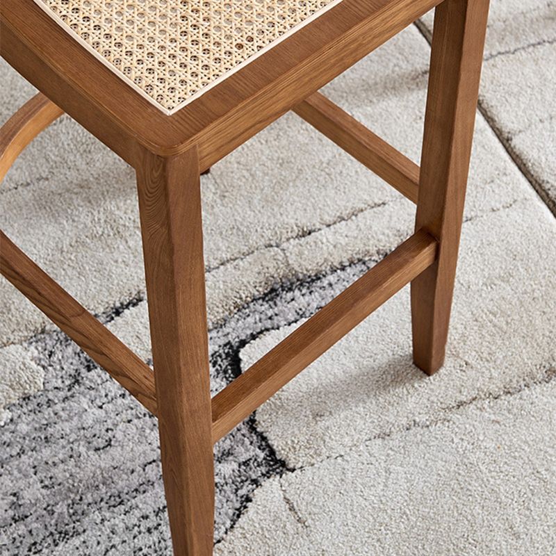 Moderne stijl Bar-Stool houten aanrechtbar kruk met houten benen voor thuis