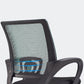 Middle Back Office Chair Fixed Arm Office Chair with Gauze Sponge Cushion Clearhalo 'furn' 'furn_office_chair' 'Furniture' 'furniture_office_chair' 'Office Chairs' 'Office Furniture' 'office_chair' 1200x1200_7289337a-2a1b-429c-a8f2-9fdee4679a66