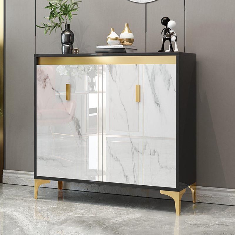Scaffali sideboard in legno ingegnerizzato glam sideboard