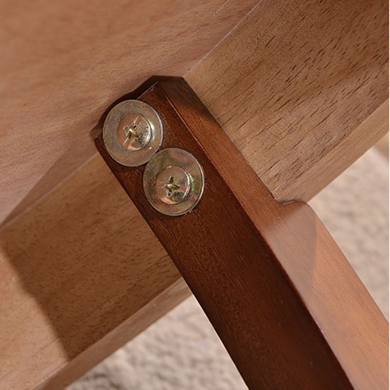 Traditional Round Side Table Minimalist Wood Sofa Corner Table