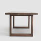 Industrial Solid Wood Dining Table Rectangle Table in Brown with Double Pedestal Base Clearhalo ' dining_table' 'Dining Tables & Seating' 'Dining Tables' 'furn' 'furn_dining_table' 'Furniture' 'furniture_dining_table' 'Kitchen & Dining Furniture' 'kitchen&dining_furn' 'kitchen' 'kitchen_dining_table' 1200x1200_728f9375-c44e-4707-8d55-904bcd3e8ad9