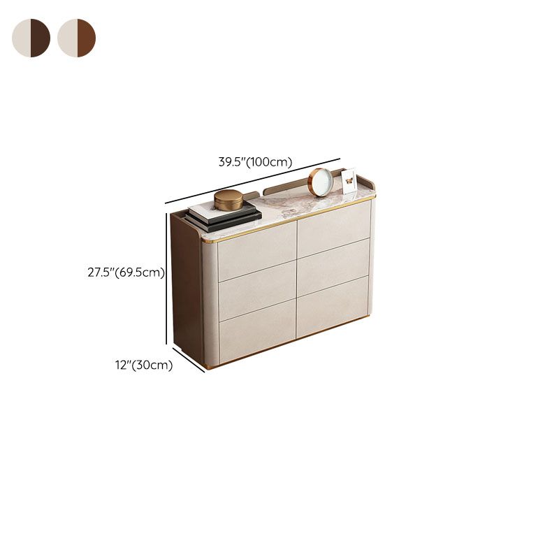 11.7-inch W Contemporary Dresser Stone Storage Chest Dresser Clearhalo 'Bedroom Furniture' 'Dressers & Chests' 'dressers_chests' 'furn' 'furn_dressers_chests' 'Furniture' 1200x1200_729228d1-a0ea-4265-84ad-179773c91a91