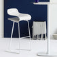 Nordic Style Metal Bar-stool Plastic Counter Bar Stool for Kitchen