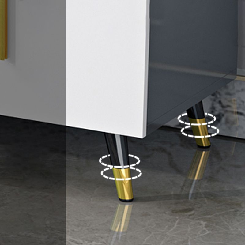 Wooden TV Media Console Glam Media Console TV Stand with Drawer Clearhalo 'furn' 'furn_tv_stands_entertainment_centers' 'Furniture' 'Living Room Furniture' 'TV Stands & Entertainment Centers' 'TV Stands & Media Storage Furniture' 'tv_stands_entertainment_centers' 1200x1200_72955fcb-ac6e-40c9-8894-8df5d991ca9b