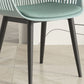 Plastic Arm Chair Modern Style Open Back Chair for Dining Room