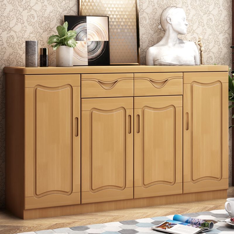 Gabinete de acento de madera moderno barra estándar Tire del gabinete con cajón