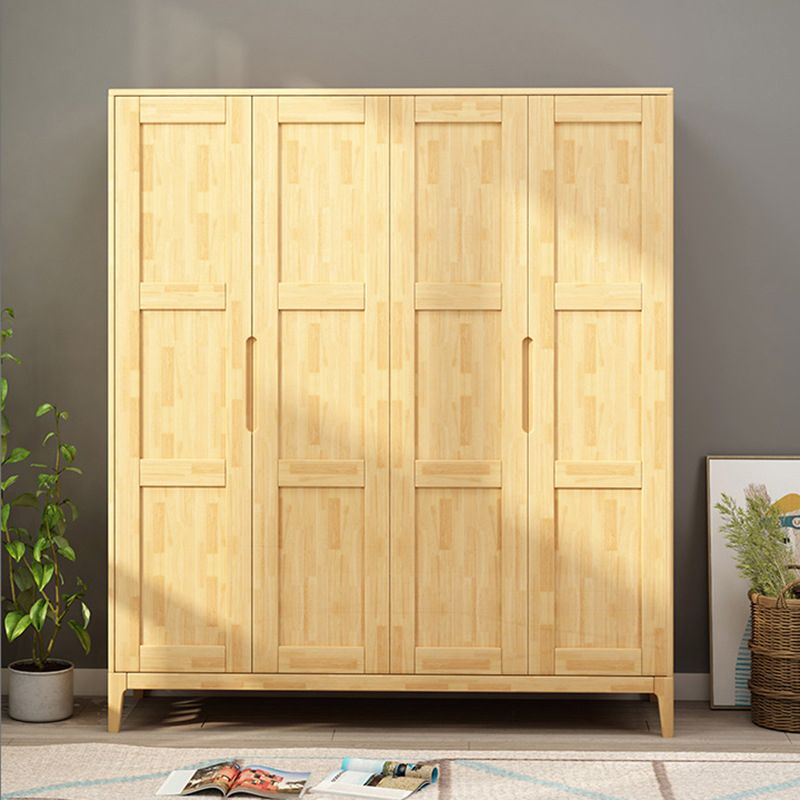 Rubberwood Bedroom Storage Cabinet Traditional Matte Finish Cabinet Clearhalo 'Armoires & Wardrobes' 'armoires_wardrobes' 'Bedroom Furniture' 'furn' 'furn_armoires_wardrobes' 'Furniture' 1200x1200_7297ae72-222a-4969-9450-60b41a70ef97