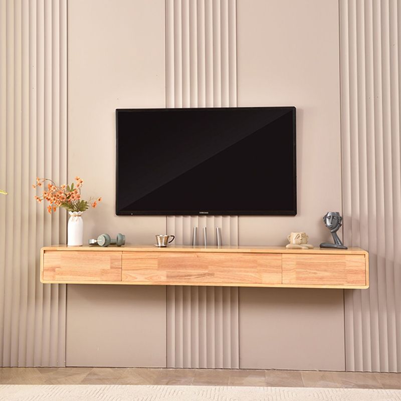 Scandinavian Wood TV Console Wall-mounted TV Media Stand with Storage for Living Room Clearhalo 'furn' 'furn_tv_stands_entertainment_centers' 'Furniture' 'Living Room Furniture' 'TV Stands & Entertainment Centers' 'TV Stands & Media Storage Furniture' 'tv_stands_entertainment_centers' 1200x1200_729c03ab-9b0f-45c0-9d9b-560ec5b8d244