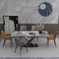 Contemporary 1/4/5/7 Pieces Dining Set Gray Sintered Stone Dining Table for Home Use Clearhalo 'Dining Room Sets' 'Dining Tables & Seating' 'dining_room_set' 'furn' 'furn_dining_room_set' 'Furniture' 'furniture_dining_room_set' 'Kitchen & Dining Furniture' 'kitchen&dining_furn' 'kitchen' 1200x1200_729c8899-1c9d-4a18-bfc9-b4ce3241a340