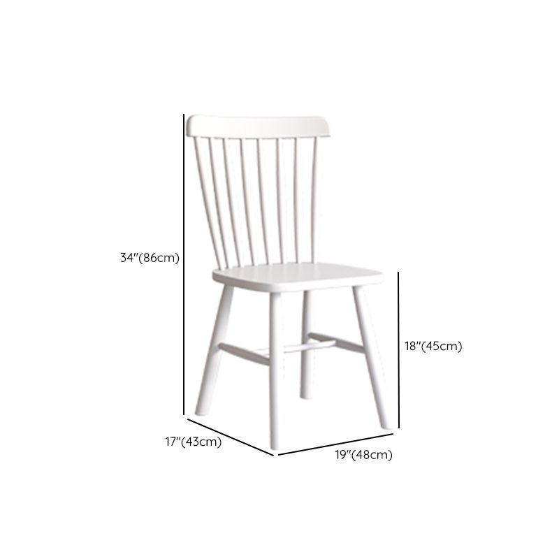 Set da tavolo da pranzo bianco 1/5/7 PC Tavolo da pranzo in legno massiccio in legno