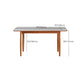 Simplicity Style Rectangle Stone Fixed Dinner Table with 4-foot Clearhalo 'Dining Tables & Seating' 'Dining Tables' 'dining_table' 'furn' 'furn_dining_table' 'Furniture' 'Kitchen & Dining Furniture' 1200x1200_729f5482-3b3e-41b7-860f-74109f8b8535