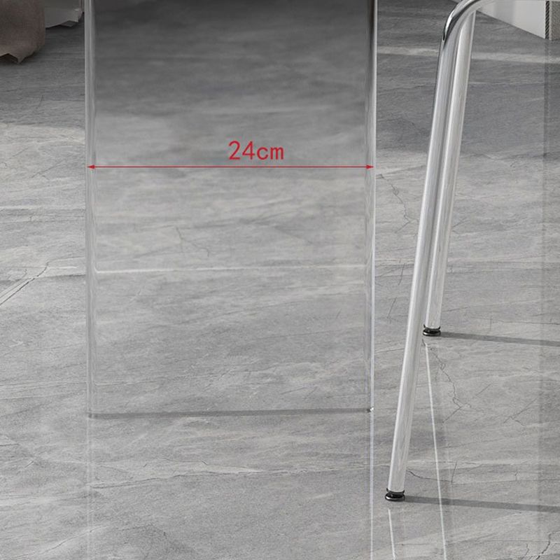 Round Dining Table Set 1/2/5 Pcs Acrylic Base Table with Chairs Clearhalo 'Dining Room Sets' 'Dining Tables & Seating' 'dining_room_set' 'furn' 'furn_dining_room_set' 'Furniture' 'Kitchen & Dining Furniture' 1200x1200_72a32c31-7647-473a-8b4f-96152872c7af