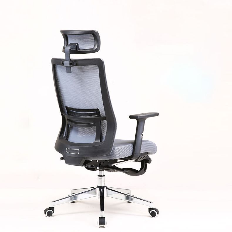 Modern Desk Chair Mesh Computer Chair Conference Chair in Gray Clearhalo 'furn' 'furn_office_chair' 'Furniture' 'Office Chairs' 'Office Furniture' 'office_chair' 1200x1200_72a5efa8-ba37-49d9-b6db-b26f98313336