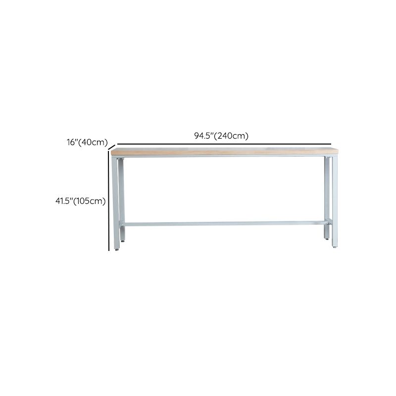 Contemporary Bar Table Set 1/4/6 Pieces Rectangle Solid Wood Bistro Set Clearhalo 'Bar Furniture' 'furn' 'furn_home_bar_bar_sets' 'Furniture' 'Home Bars & Bar Sets' 'home_bar_bar_sets' 'Kitchen & Dining Furniture' 1200x1200_72a68918-a0e5-4f0f-98cd-5fc92e238fc0