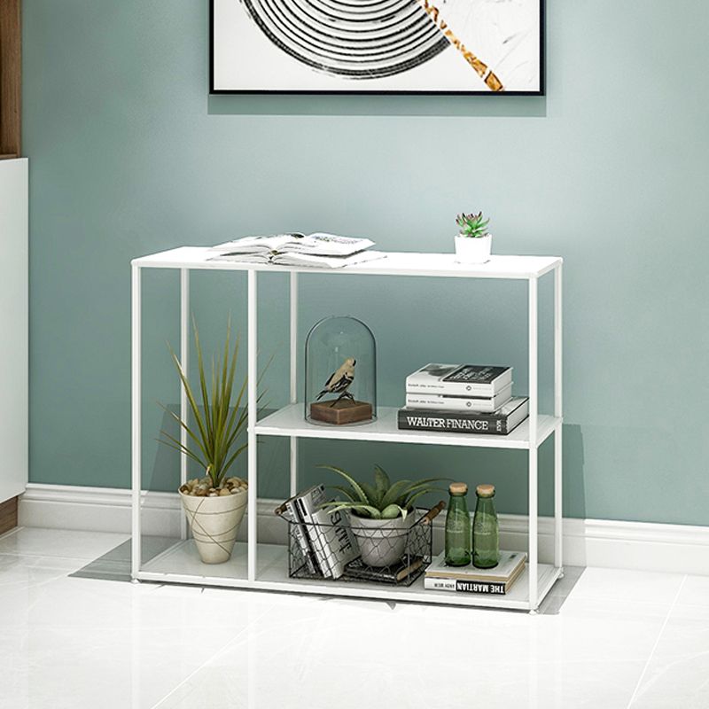 Metal Etagere Bookcase Scandinavian Open Back Bookshelf with Shelves Clearhalo 'Bookcases' 'furn' 'furn_bookcases' 'Furniture' 'Office Furniture' 1200x1200_72a80fa9-e15f-4491-a1e2-d2b135a54ecf