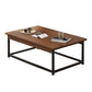 Frame Base Rectangular Modern Style Wood Table Metal Bottom Frame Coffee Table Clearhalo 'Coffee & Accent Tables' 'Coffee Tables' 'coffee_tables' 'furn' 'furn_coffee_tables' 'Furniture' 'Living Room Furniture' 1200x1200_72a824ac-04bf-4da8-bd59-a551c94644d6