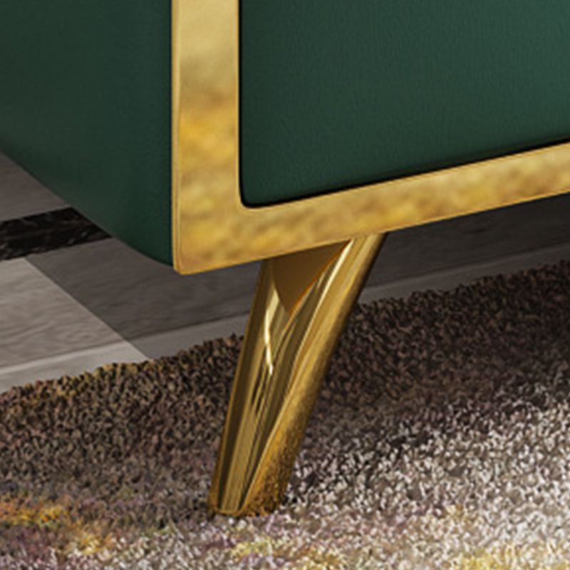 Section du bras évasé tufté avec oreillers