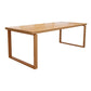 Contemporary Pine Writing Desk 29.52" H Natural Office Desk for Home