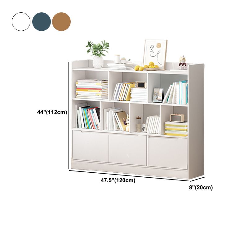 Ingeniero escandinavo Wood Bookshelf 7.8 "W Bookshelf for Home
