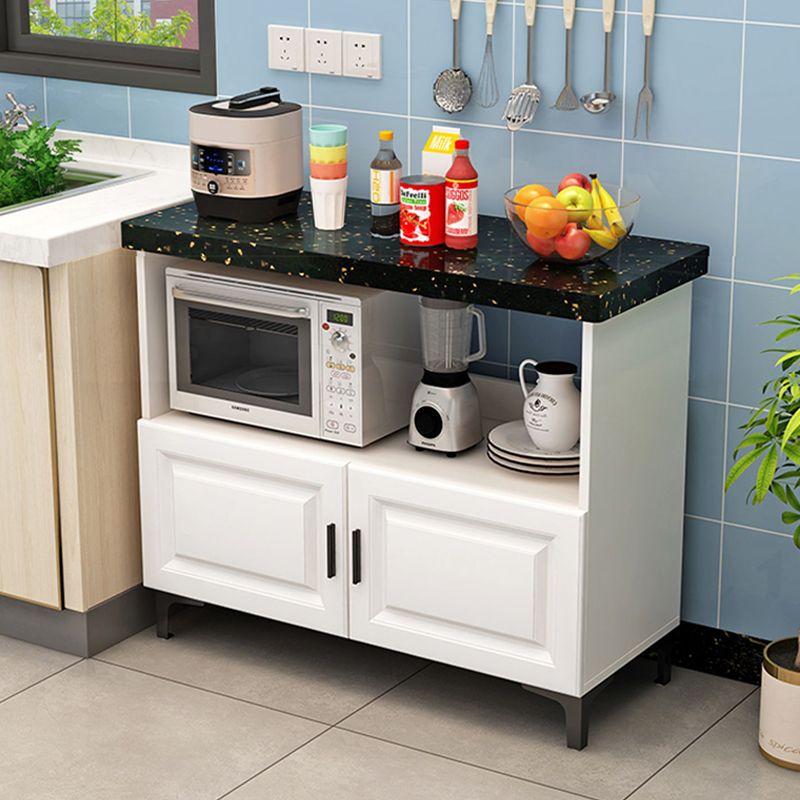 Moderne stijl keukeneiland tafel dubbelzijdig kast keukeneiland