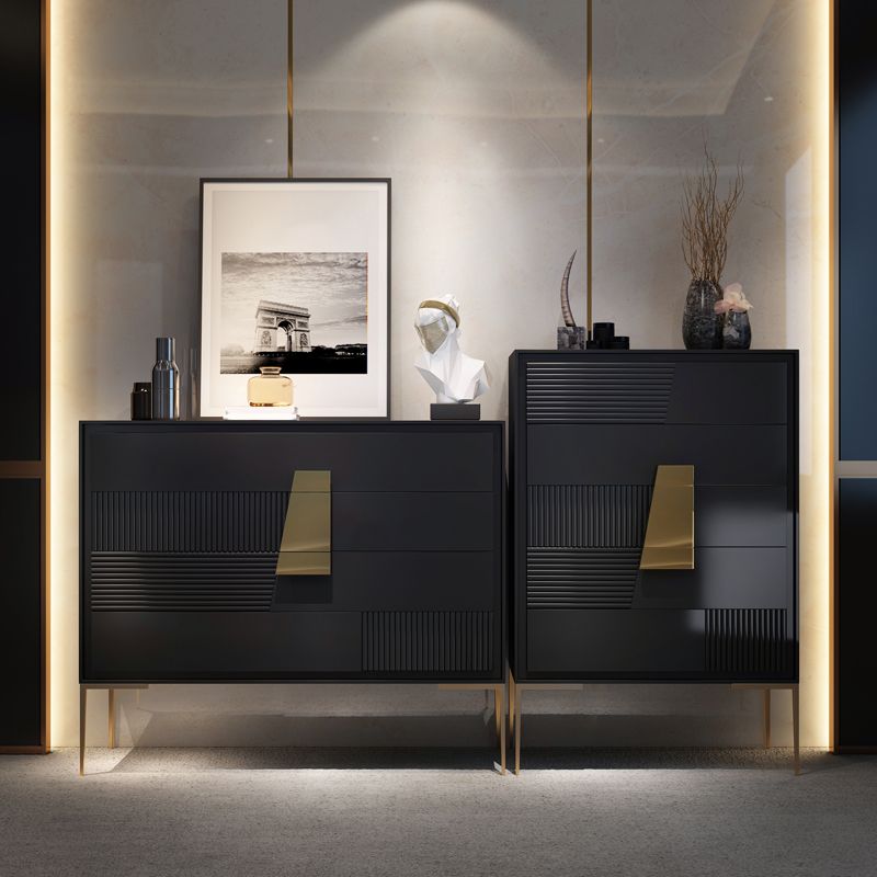 Eigentijdse stenen opbergkist met 4/5 laden, 15,6 inch breed