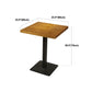 Industrial Style Dining Room Collection Solid Wood Dining Site Table for Home Clearhalo ' dining_table' 'Dining Tables & Seating' 'Dining Tables' 'furn' 'furn_dining_table' 'Furniture' 'furniture_dining_table' 'Kitchen & Dining Furniture' 'kitchen&dining_furn' 'kitchen' 'kitchen_dining_table' 1200x1200_72ae4ad6-bb3c-478a-ac8a-6e8cbbbd7cce