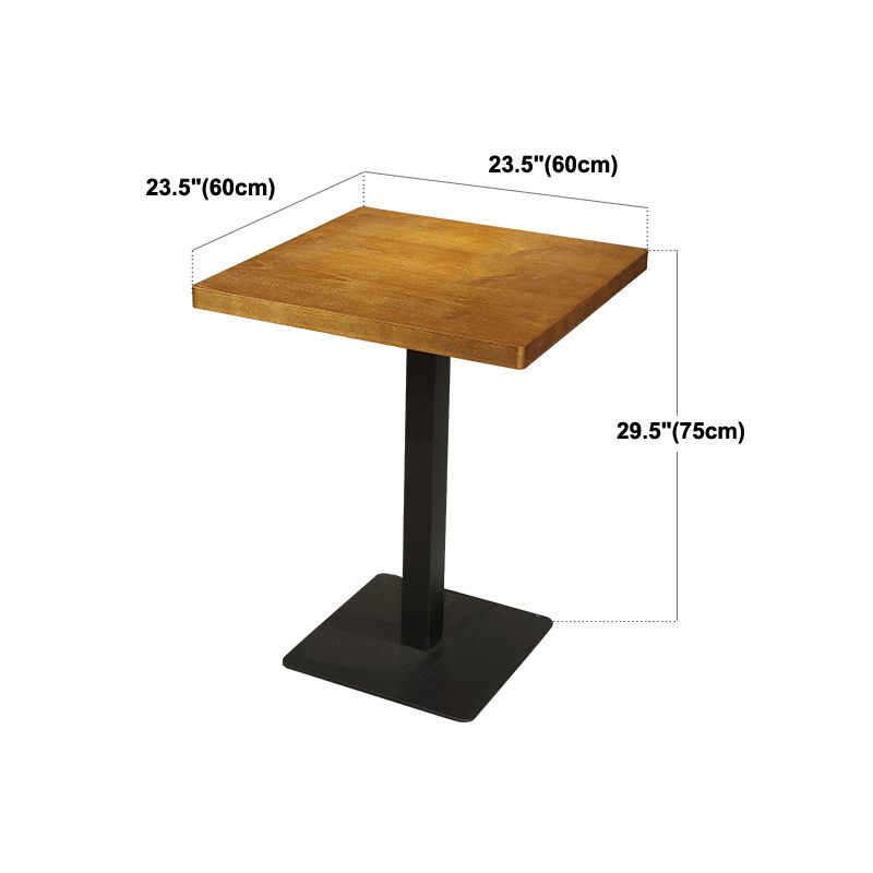 Industrial Style Dining Room Collection Solid Wood Dining Site Table for Home Clearhalo ' dining_table' 'Dining Tables & Seating' 'Dining Tables' 'furn' 'furn_dining_table' 'Furniture' 'furniture_dining_table' 'Kitchen & Dining Furniture' 'kitchen&dining_furn' 'kitchen' 'kitchen_dining_table' 1200x1200_72ae4ad6-bb3c-478a-ac8a-6e8cbbbd7cce