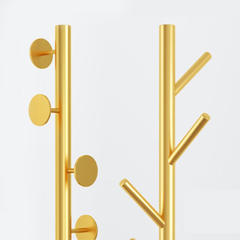 Luil Luxury Coat Rack en marbre Base de support support de manteau avec crochets