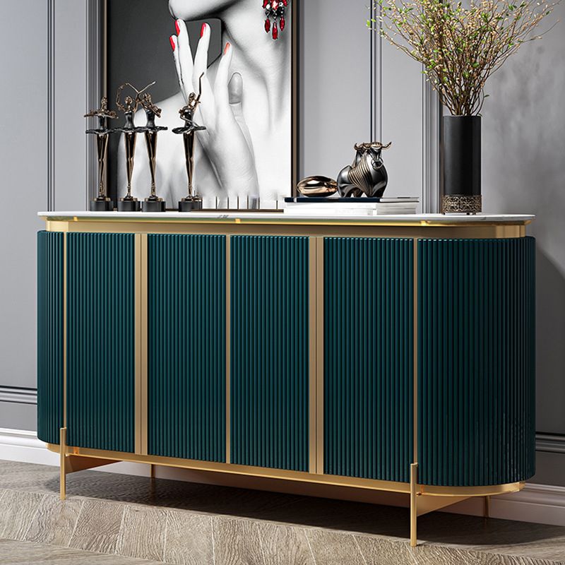 Artificial Stone Buffet Server 36-inch Height Kitchen Server for Dining Room Clearhalo 'buffet_sideboard' 'Buffets & Sideboards' 'furn' 'furn_buffet_sideboard' 'Furniture' 'Kitchen & Dining Furniture' 1200x1200_72b53ae0-3a04-48f0-a588-d15093c1f5b3