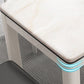 Mid-Century Home Marble Dining Table Rectangle Shape Table with 4 Legs Base Clearhalo ' dining_table' 'Dining Tables & Seating' 'Dining Tables' 'furn' 'furn_dining_table' 'Furniture' 'furniture_dining_table' 'Kitchen & Dining Furniture' 'kitchen&dining_furn' 'kitchen' 'kitchen_dining_table' 1200x1200_72bbbd54-67f0-47f8-a1f3-3f2b63af8556