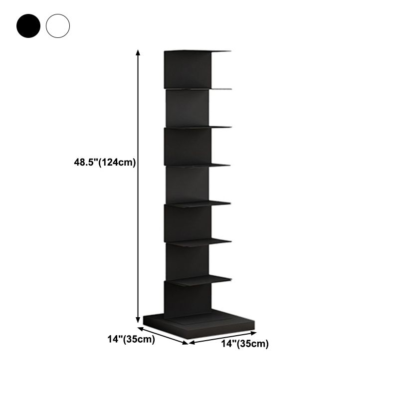 13.78"W Bookshelf Contemporary Style Invisible Bookcase for Home Office