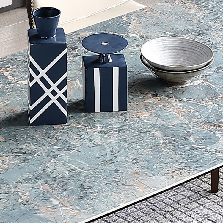 Modern Style Sintered Stone Top Dining Set 1/4/5/7 Pieces Dining Table with Chairs Clearhalo 'Dining Room Sets' 'Dining Tables & Seating' 'dining_room_set' 'furn' 'furn_dining_room_set' 'Furniture' 'furniture_dining_room_set' 'Kitchen & Dining Furniture' 1200x1200_72bfd943-b25b-44e6-8efb-e716931f72bf