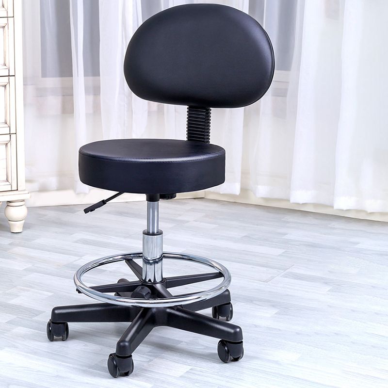 1 Pcs Scandinavian Adjustable Height Counter Stools Metal Black Bar Stools with Footrest Clearhalo 'Bar Furniture' 'Bar Stools' 'bar_stools' 'furn' 'furn_bar_stools' 'furniture_bar_stools' 'Kitchen & Dining Furniture' 'kitchen&dining_furn' 'kitchen' 'kitchen_furn' Furniture' 1200x1200_72c05c81-631b-449e-87e8-c9080d4665f2