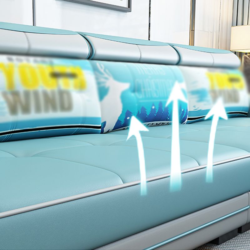 Square Arm L-Shape Right Hand Facing Sectional Sofa with Chaise Clearhalo 'furn' 'furn_sectionals' 'Furniture' 'furniture_sectionals' 'kitchen' 'kitchen_sectionals' 'Living Room Furniture' 'Sectionals' 1200x1200_72c10703-14db-40c5-a91e-108d006a2b02