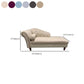 Living Room Velvet Rolled Arms Chaise Modern Chaise Lounge with Upholster Clearhalo 'Chairs & Seating' 'Chaise Lounge' 'chaise_lounge' 'furn' 'furn_chaise_lounge' 'Furniture' 'Living Room Furniture' 1200x1200_72c31e87-0d22-4331-8139-42bf494eb6c9