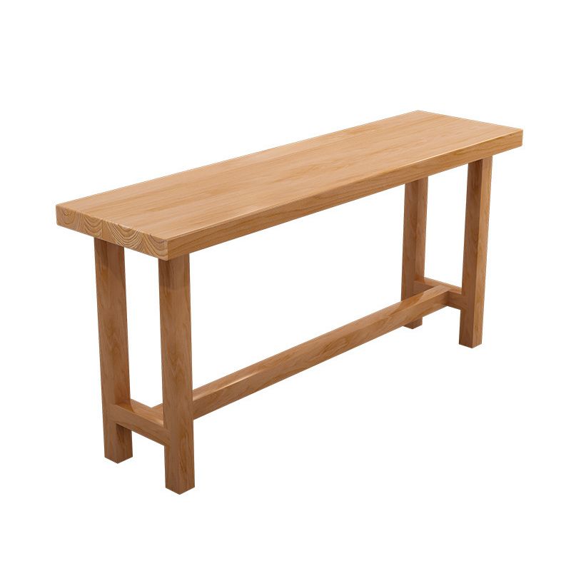 Modern Style Wood 1/6/11 Pieces Bar Table Set Rectangle Bar Table for Home Clearhalo 'Bar Furniture' 'furn' 'furn_home_bar_bar_sets' 'Furniture' 'Home Bars & Bar Sets' 'home_bar_bar_sets' 'Kitchen & Dining Furniture' 1200x1200_72c53367-6a21-4c40-b6da-b99a468420e4