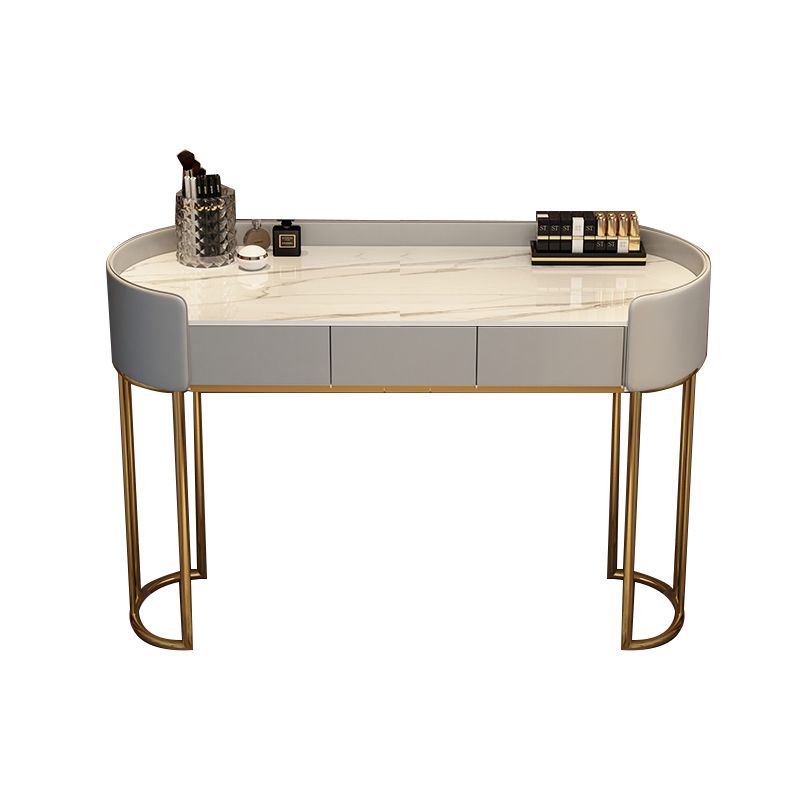 Descripción de tocador de maquillaje de pie Magno de espejo iluminado Conjunto de tocador con cajón