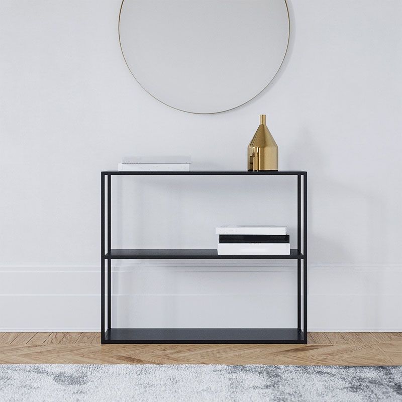 Modern Style Bookcase Metal Etagere Bookshelf for Home Office Clearhalo 'Bookcases' 'furn' 'furn_bookcases' 'Furniture' 'Office Furniture' 1200x1200_72c59df0-1938-47a3-99fe-15044d6c4057