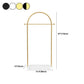 Moderne Style Coat Rack Metallic Free Standing Hooks Design Deck Rack mit Regalen