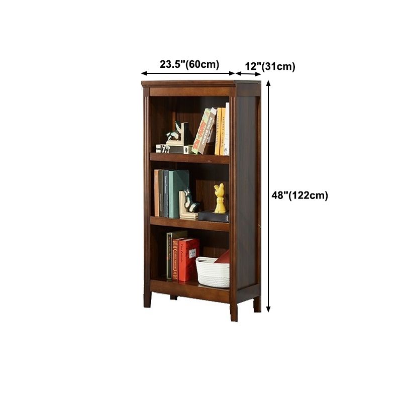 Contemporary Poplar Standard Bookshelf Closed Back Vertical Bookshelf for Bedroom Clearhalo 'Bookcases' 'furn' 'furn_bookcases' 'Furniture' 'furniture_bookcases' 'kitchen' 'kitchen_bookcases' 'Living Room Furniture' 'Office Furniture' 1200x1200_72c71f5b-392b-4dd6-a08c-7abe178f10f4