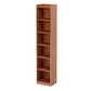 Modern Style Closed Back Bookshelf Engineered Wood Bookcase for Home
