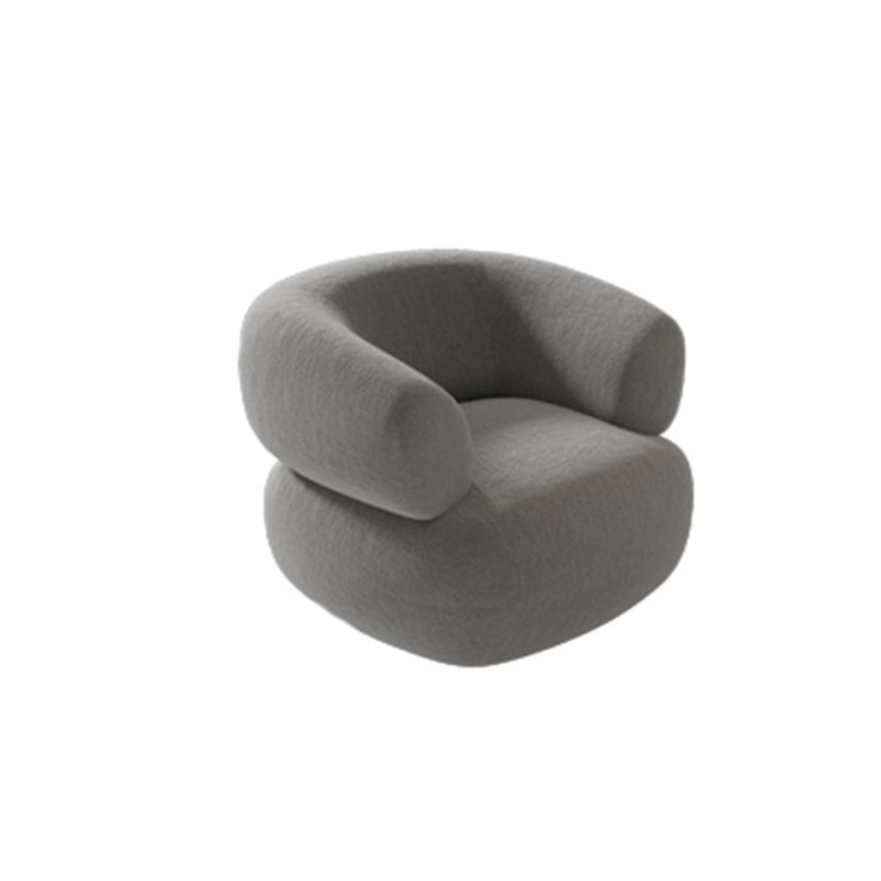 Wool Contemporary Recessed Arm Sofa Curved Sofa for Living Room, Apartment Clearhalo 'furn' 'furn_sofas' 'Furniture' 'Living Room Furniture' 'Sofa' 'sofas' 1200x1200_72c94cdc-35a5-4e7d-bb75-06c11e39d476
