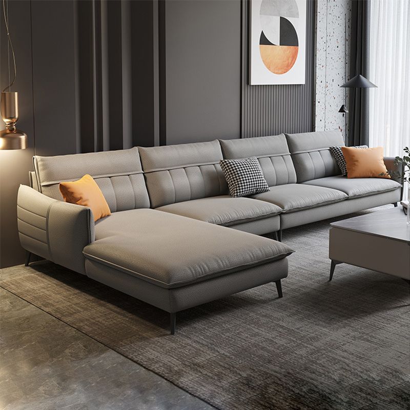 Soggiorno stazionario in vetro stazionario in pelle stazionaria cuscinetti del braccio ad incasso