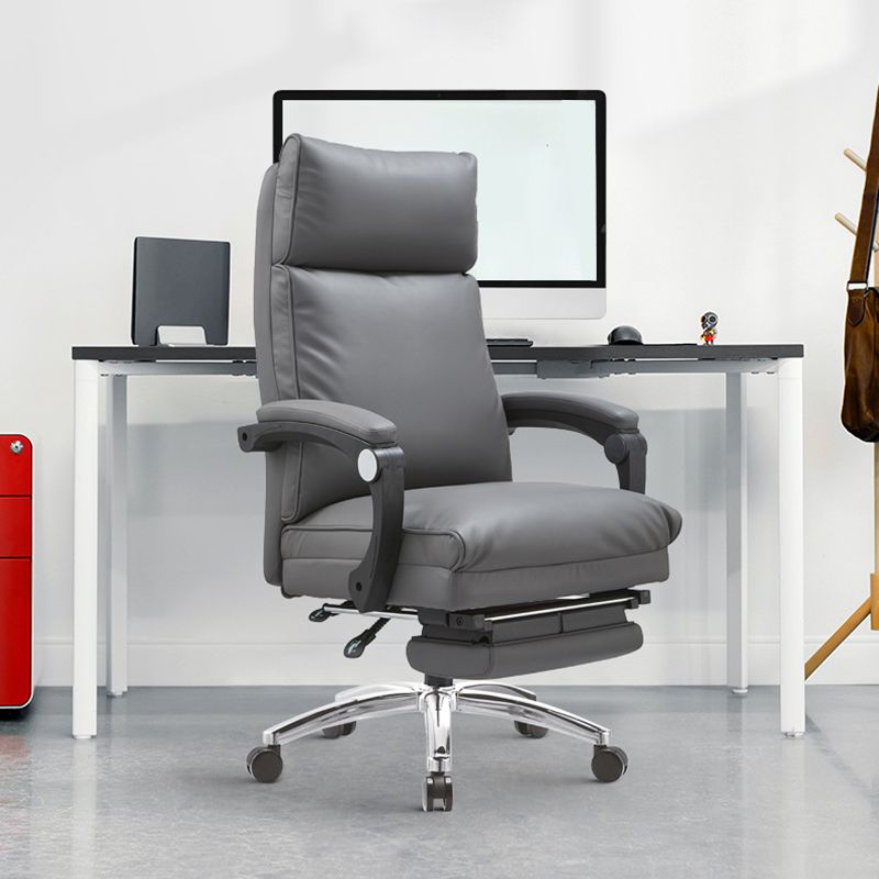 Moderna silla de oficina de armas acolchadas mecanismo de inclinación sin angustia silla de escritorio ergonómico